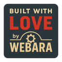 Built with love by Webara